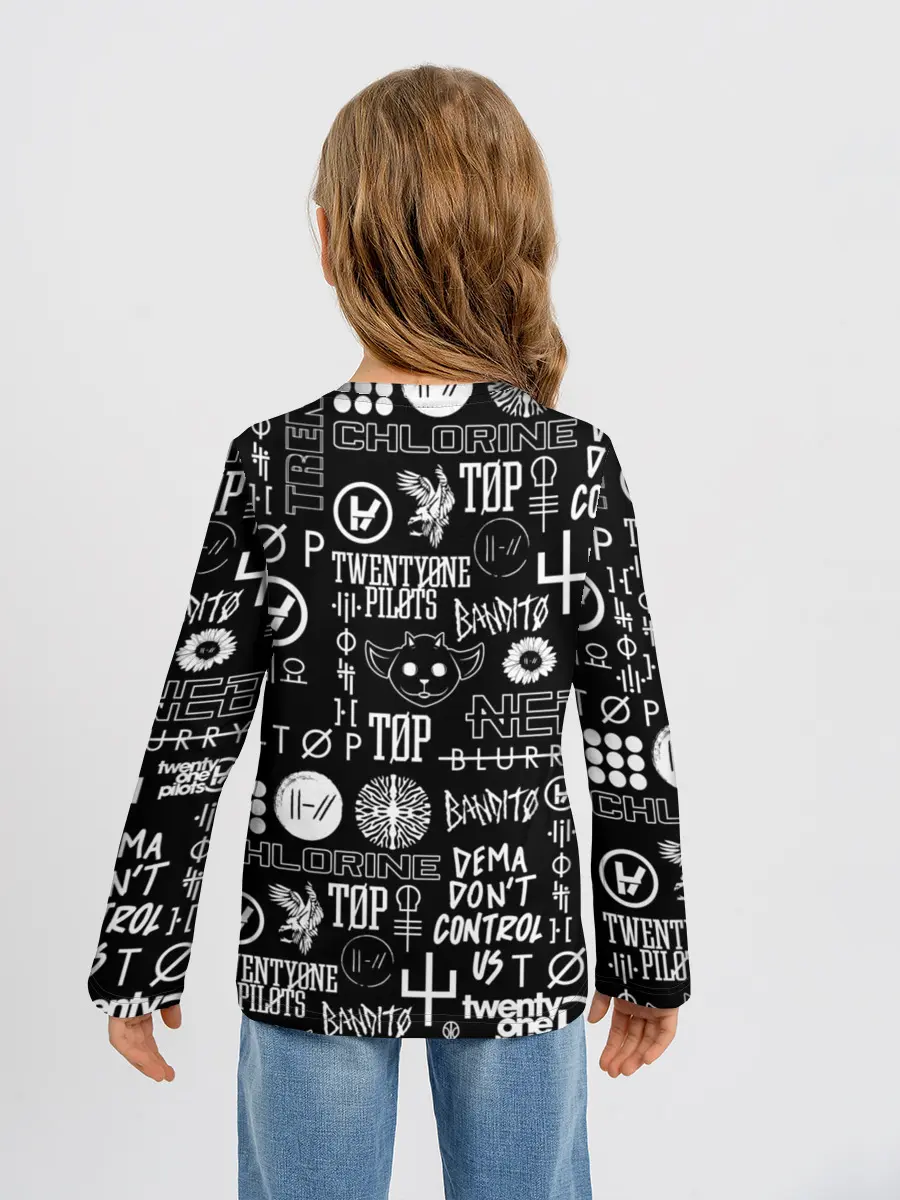 Детский лонгслив / TWENTY ONE PILOTS