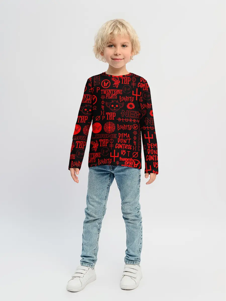 Детский лонгслив / TWENTY ONE PILOTS