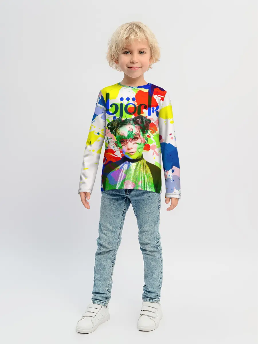 Детский лонгслив / Bjork