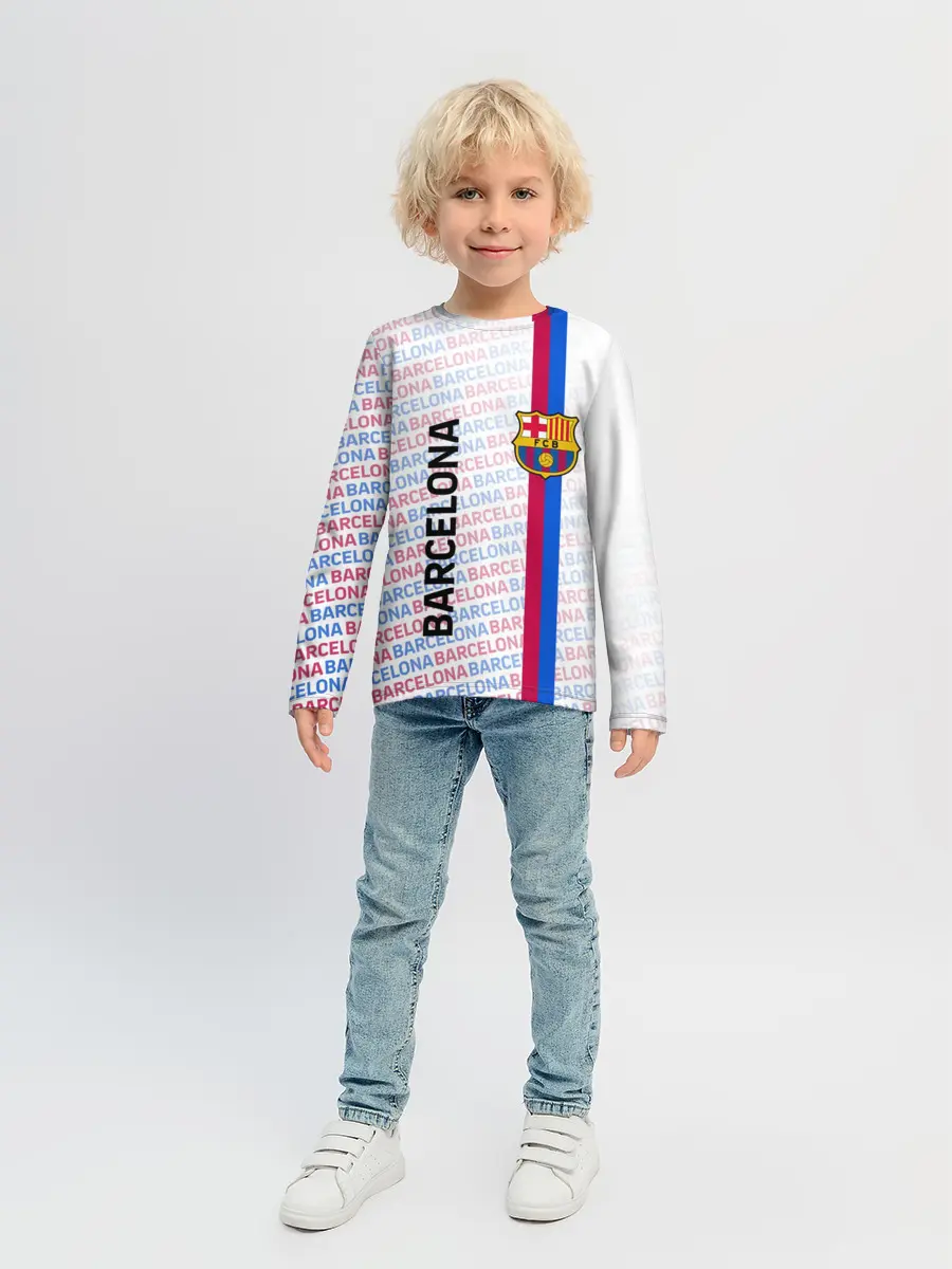 Детский лонгслив / BARCELONA