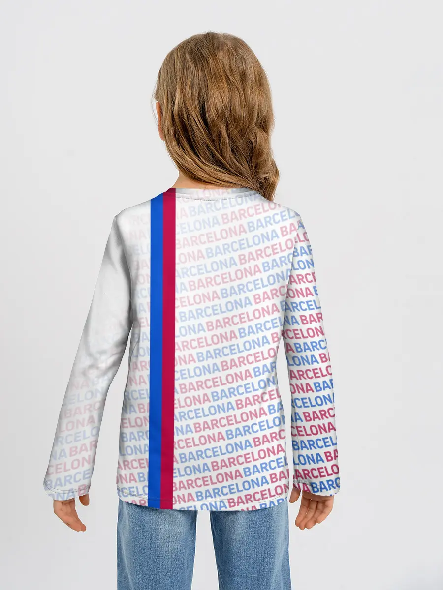 Детский лонгслив / BARCELONA