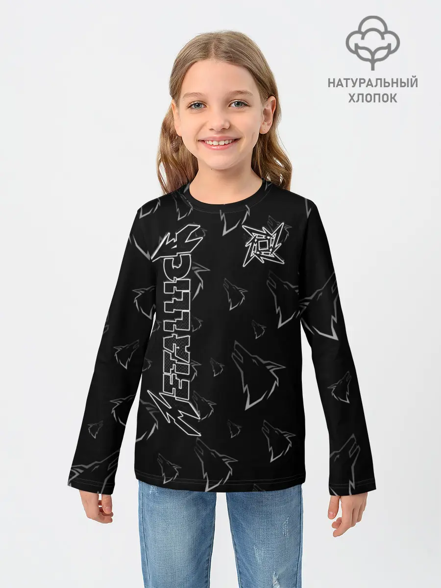 Детский лонгслив / METALLICA | МЕТАЛЛИКА