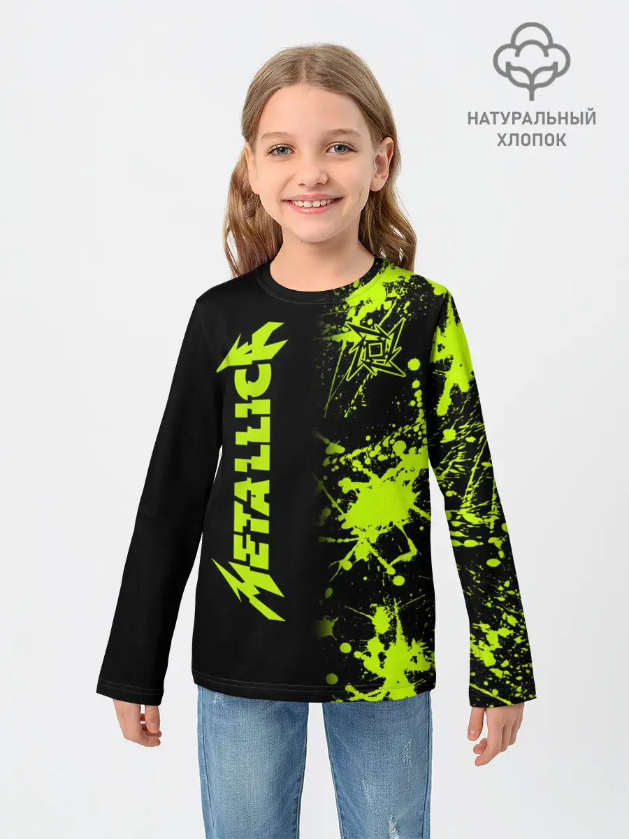 Детский лонгслив / Metallica
