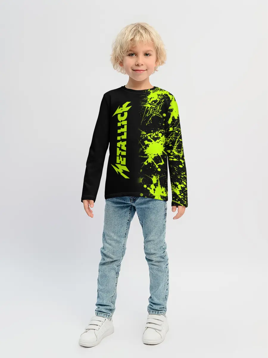 Детский лонгслив / Metallica