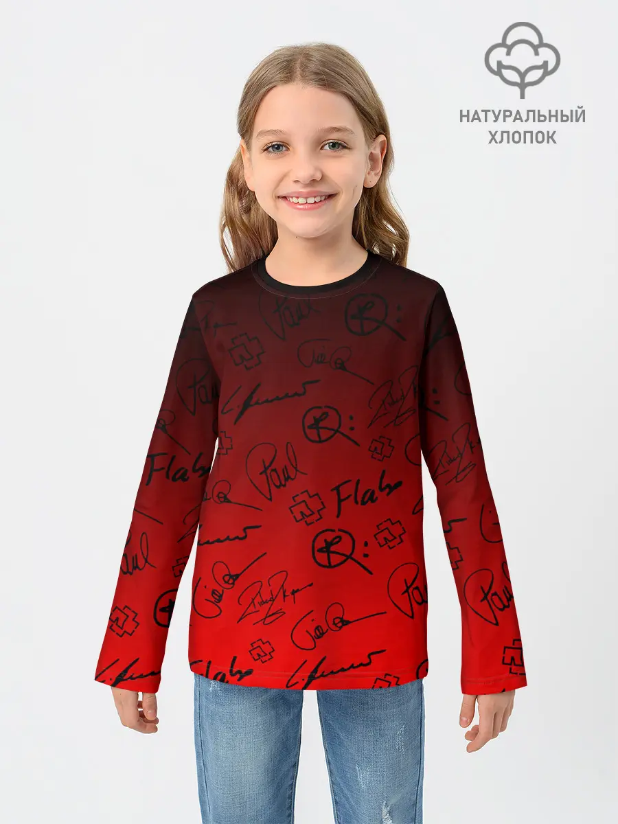 Детский лонгслив / RAMMSTEIN