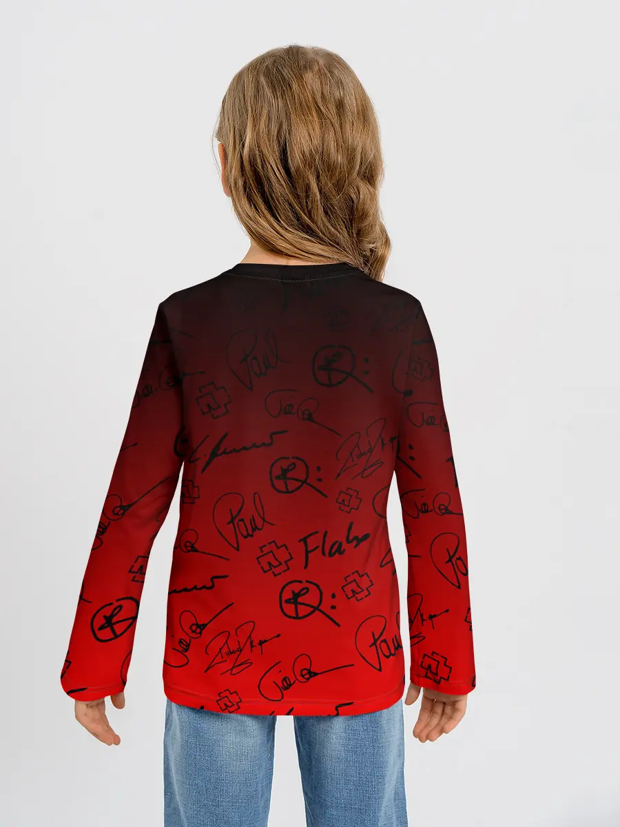 Детский лонгслив / RAMMSTEIN