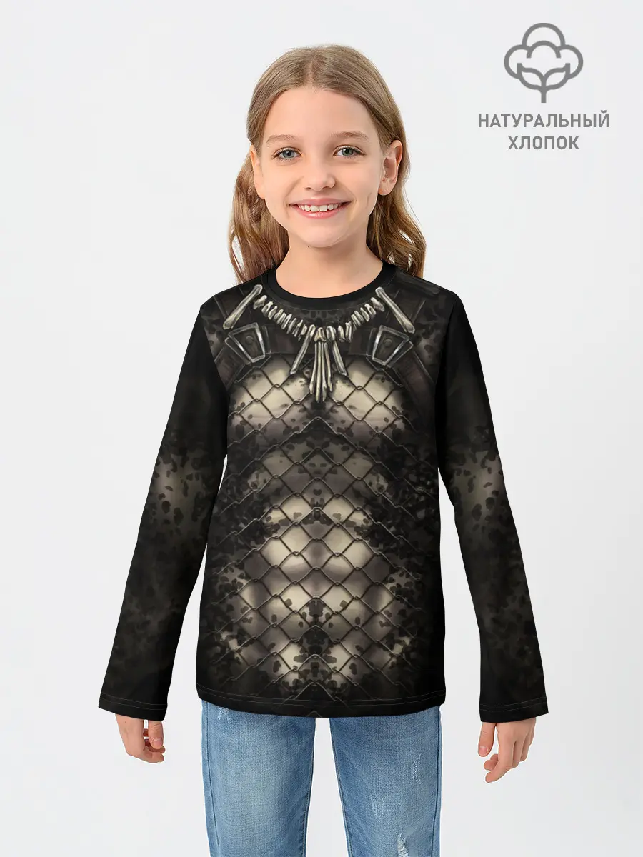 Детский лонгслив / Хищник