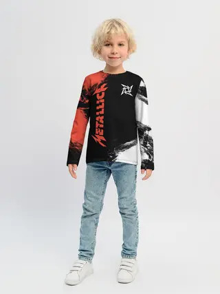 Детский лонгслив / Metallica