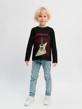 Детский лонгслив / Metallica