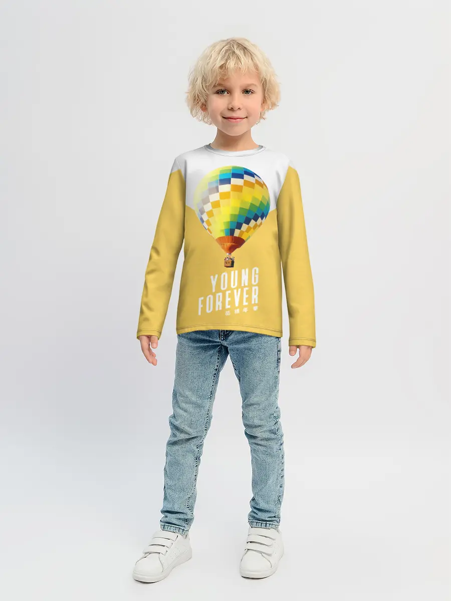 Детский лонгслив / BTS Young Forever