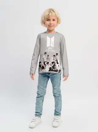 Детский лонгслив / BTS Take love