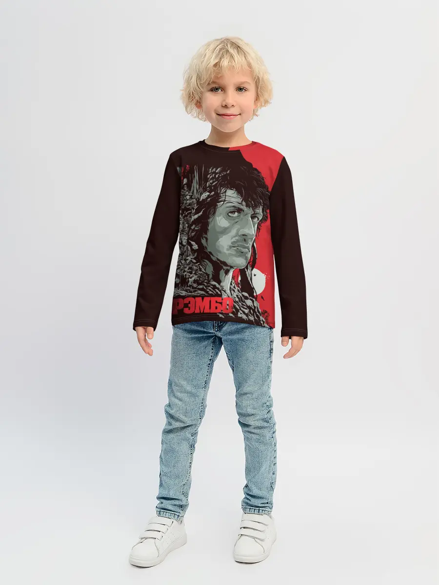 Детский лонгслив / Рэмбо