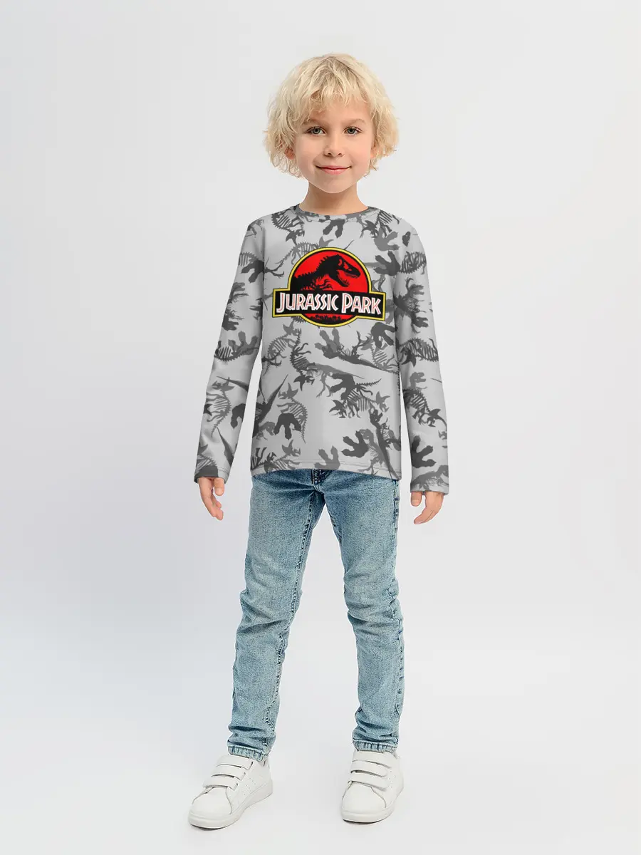 Детский лонгслив / Парк Юрского Периода