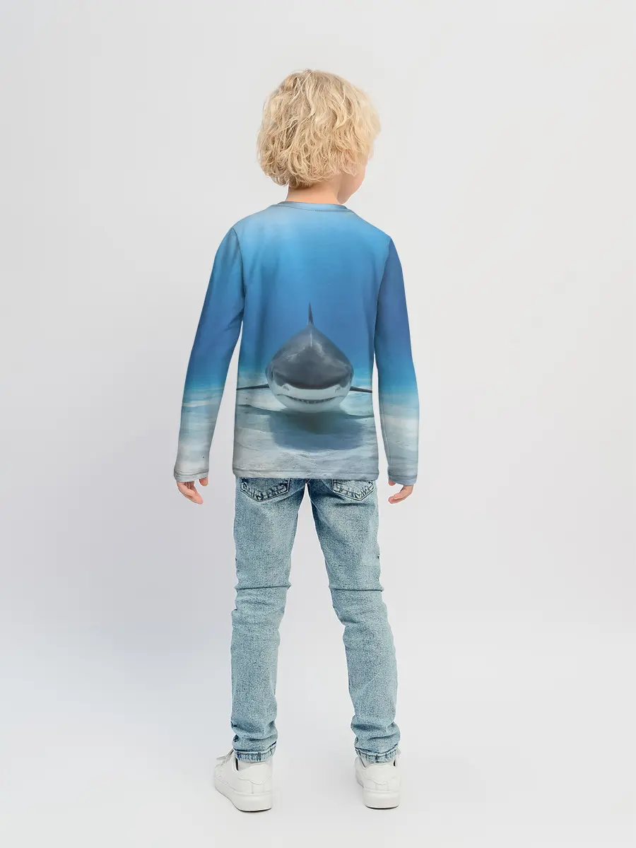 Детский лонгслив / Анфас