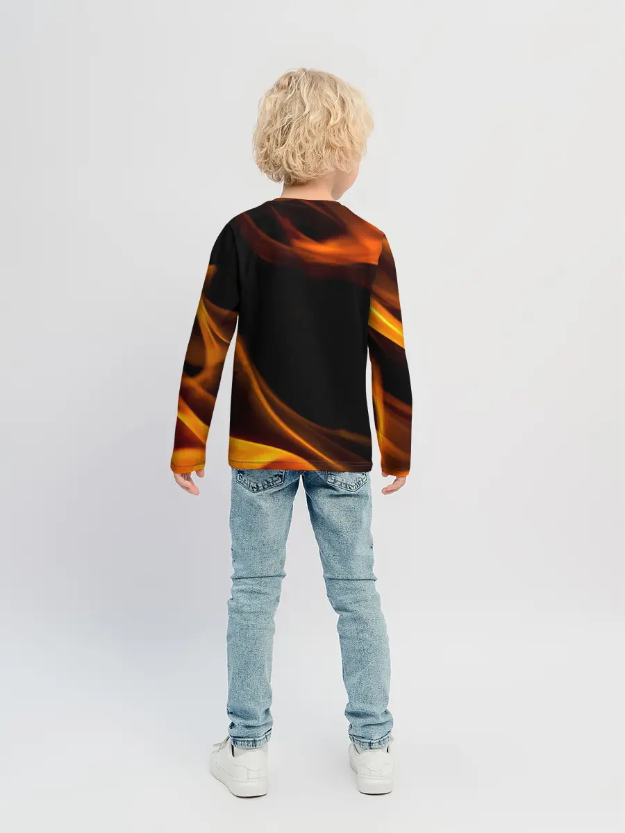 Детский лонгслив / Цой жив