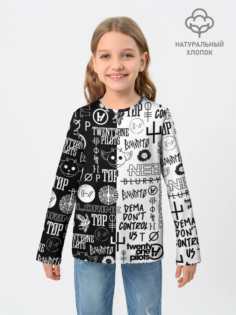 Детский лонгслив / TWENTY ONE PILOTS