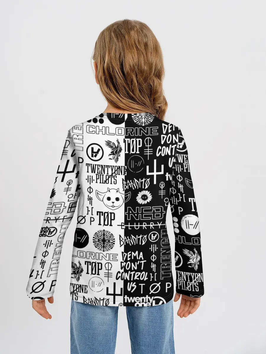 Детский лонгслив / TWENTY ONE PILOTS