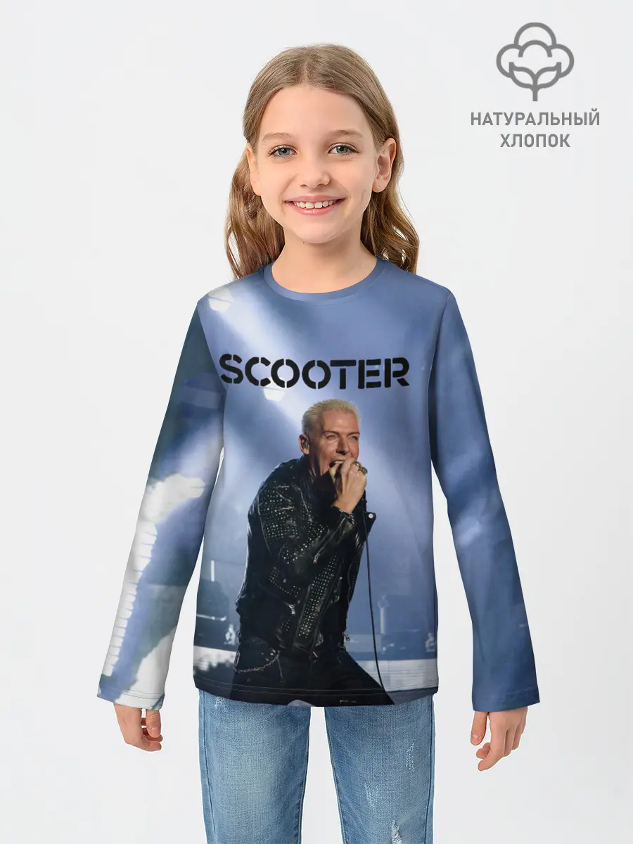 Детский лонгслив / Scooter