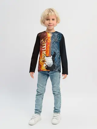 Детский лонгслив / Metallica
