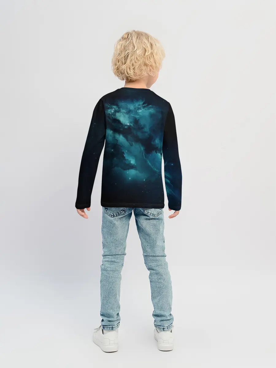 Детский лонгслив / Космос
