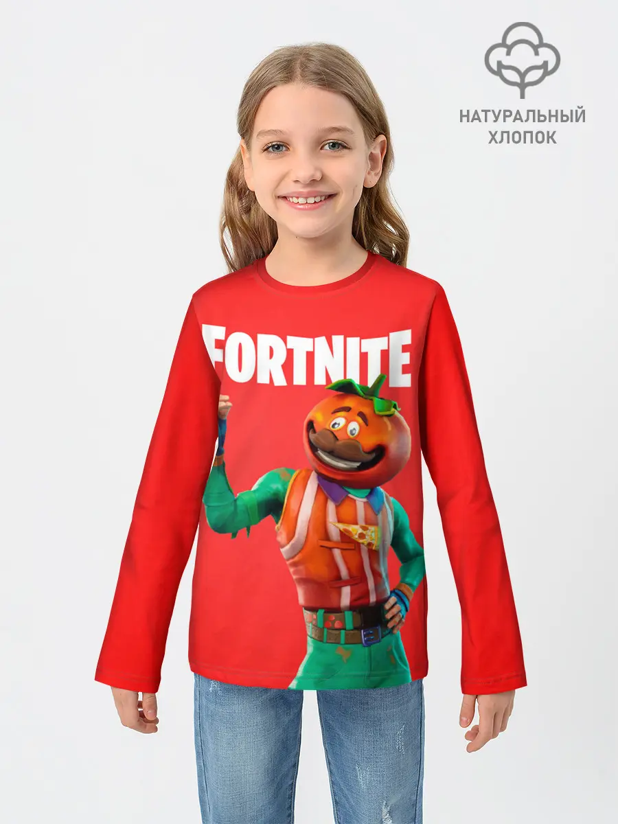 Детский лонгслив / Fortnite
