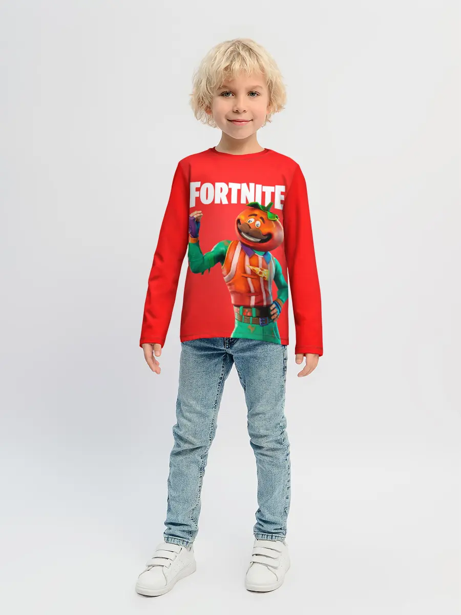 Детский лонгслив / Fortnite