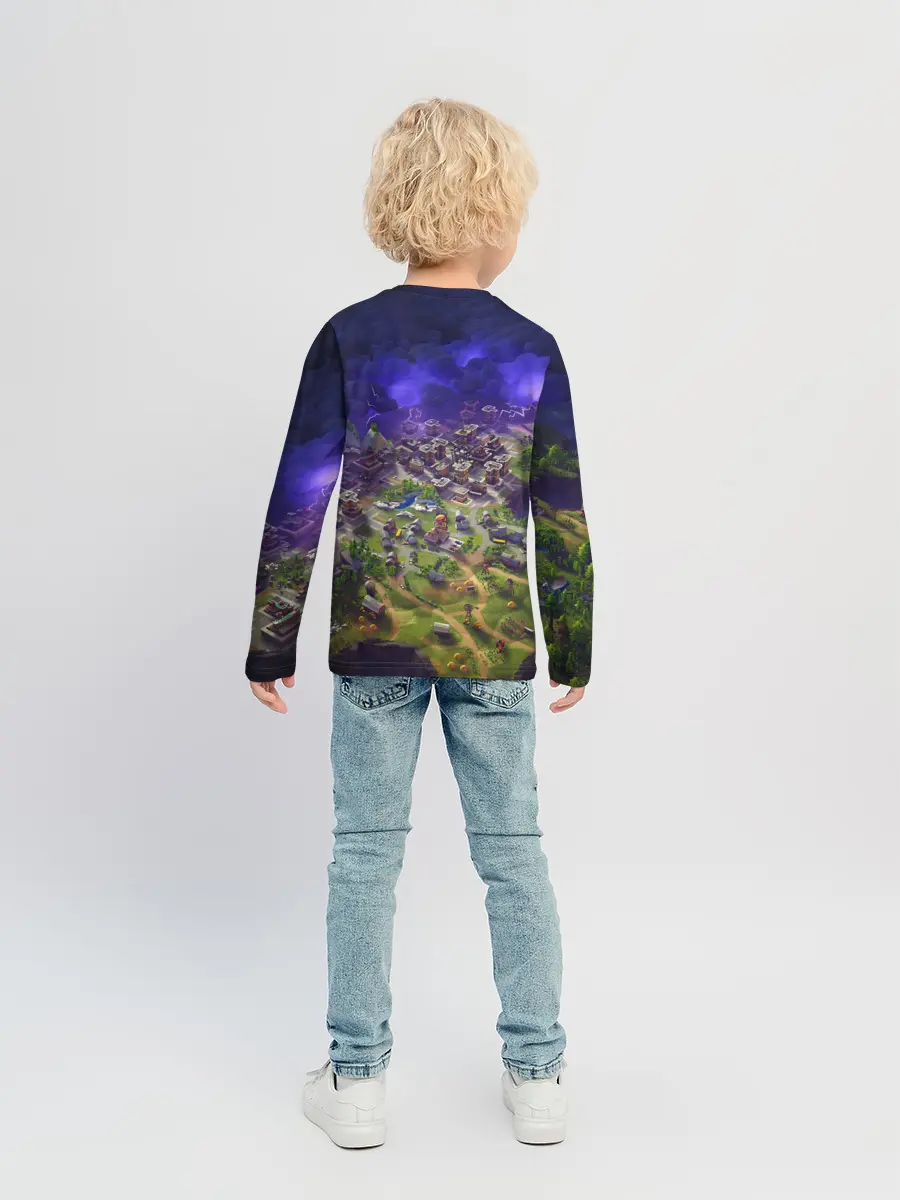 Детский лонгслив / Fortnite