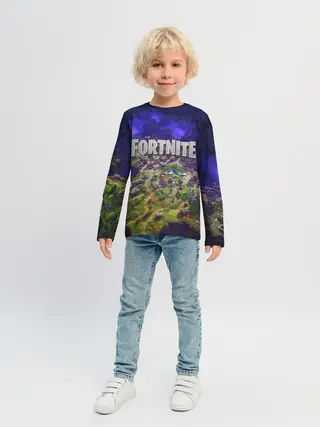 Детский лонгслив / Fortnite