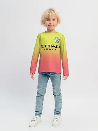 Детский лонгслив / De Bruyne third 19-20
