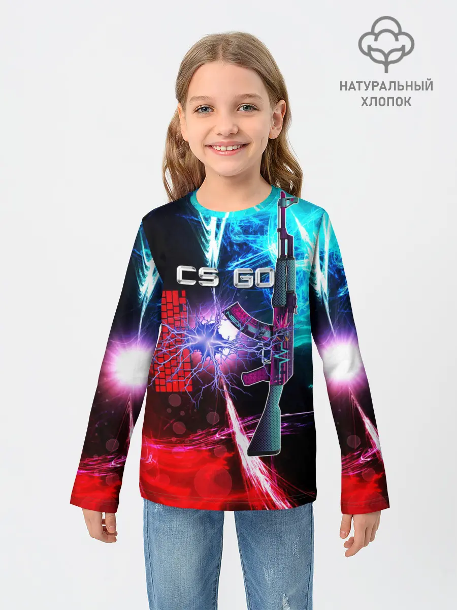 Детский лонгслив / cs:go