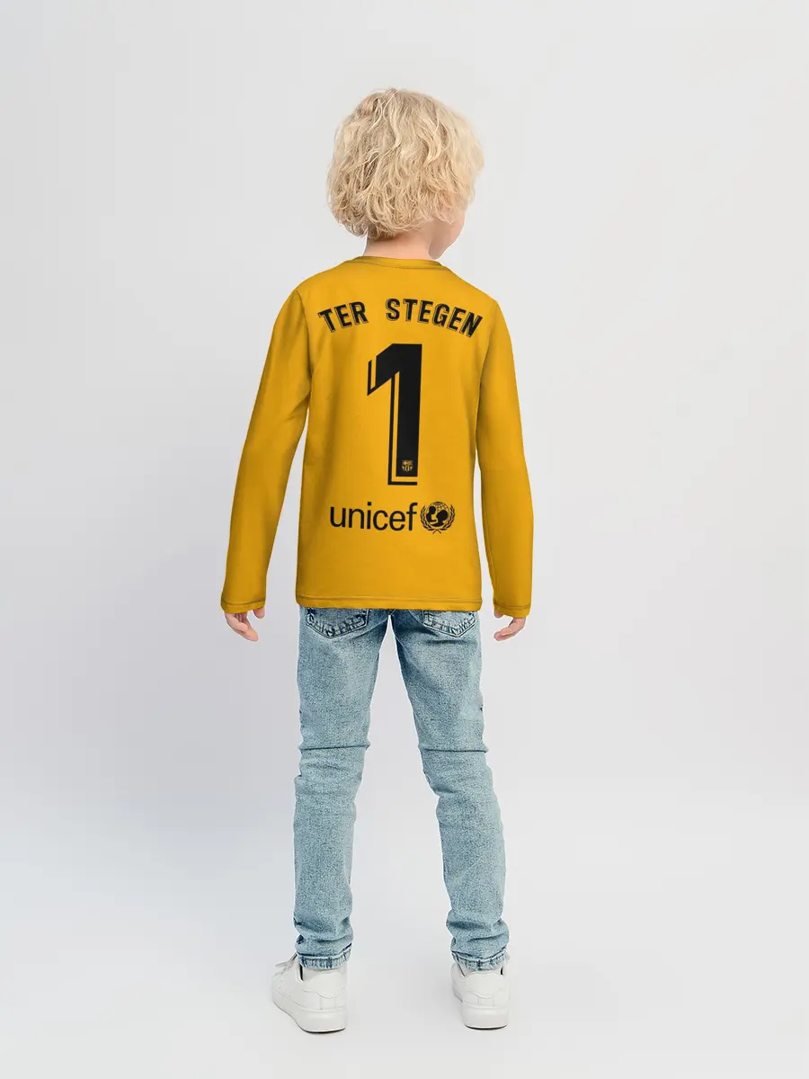 Детский лонгслив / Ter Stegen home gk 19-20