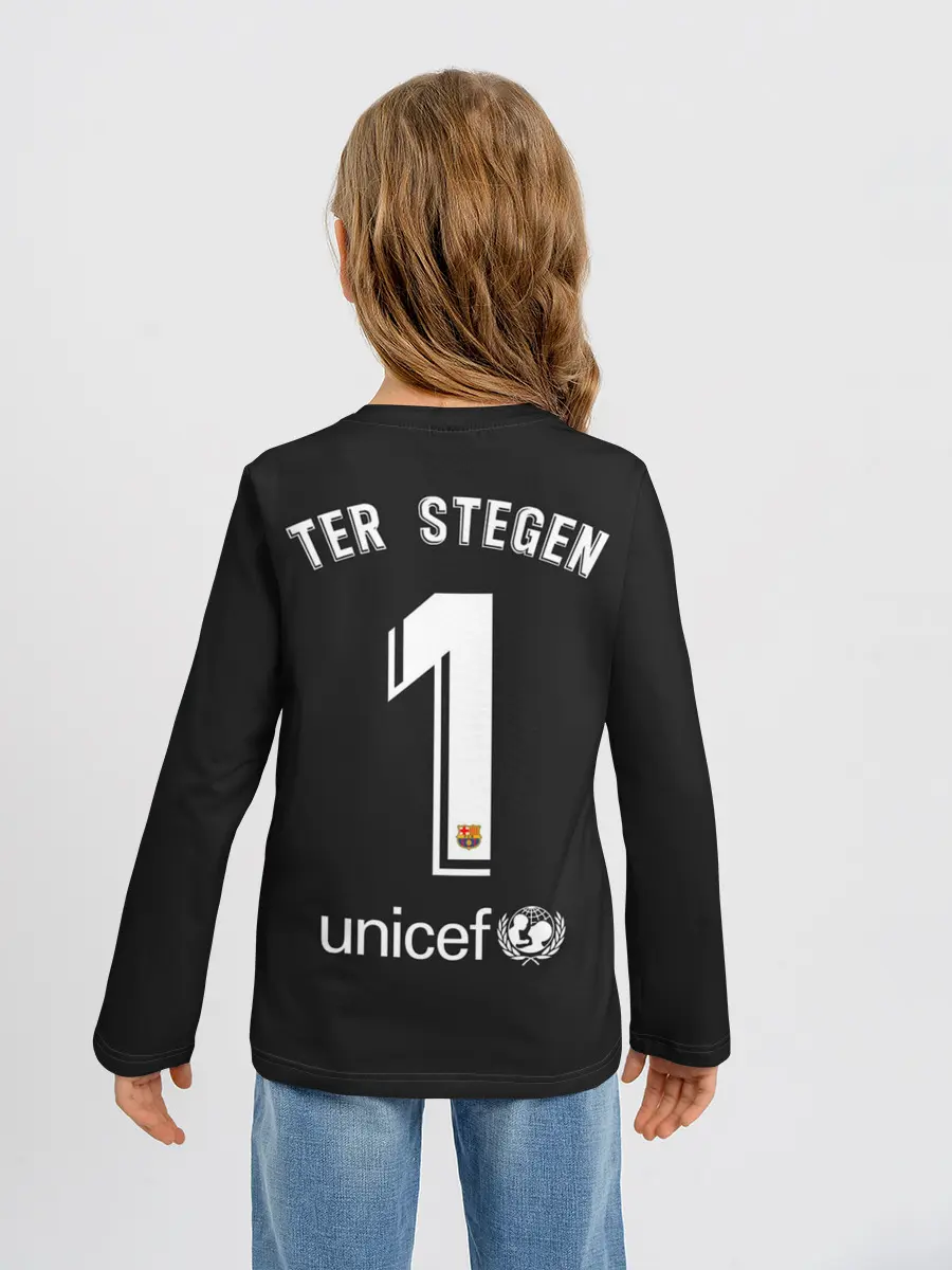 Детский лонгслив / Ter Stegen away gk 19-20