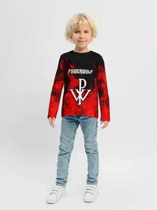 Детский лонгслив / POWERWOLF