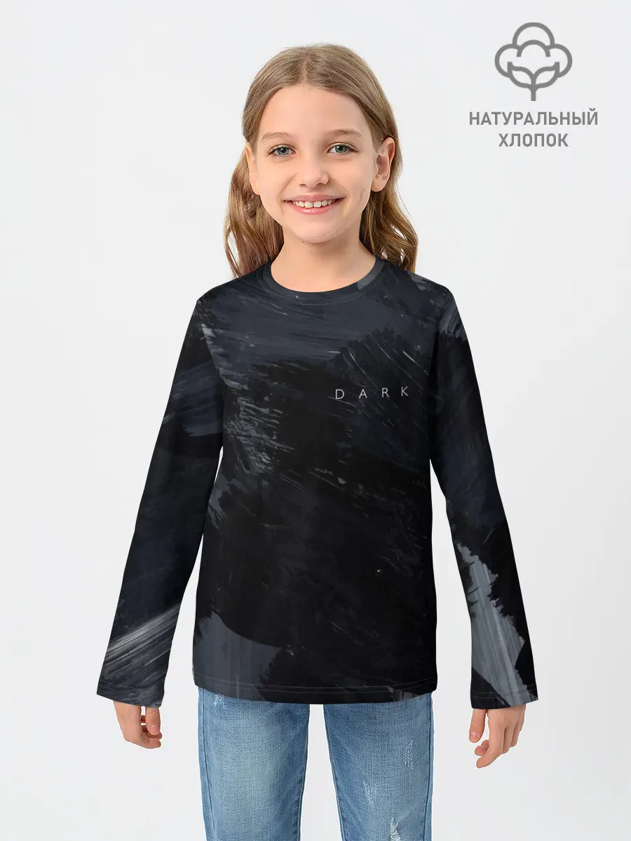 Детский лонгслив / DARK - No Future