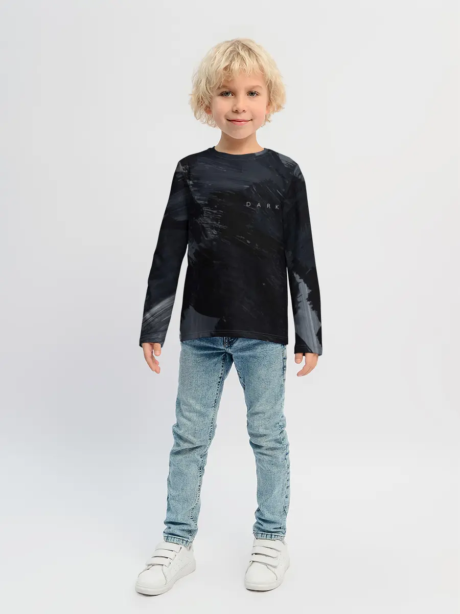 Детский лонгслив / DARK - No Future