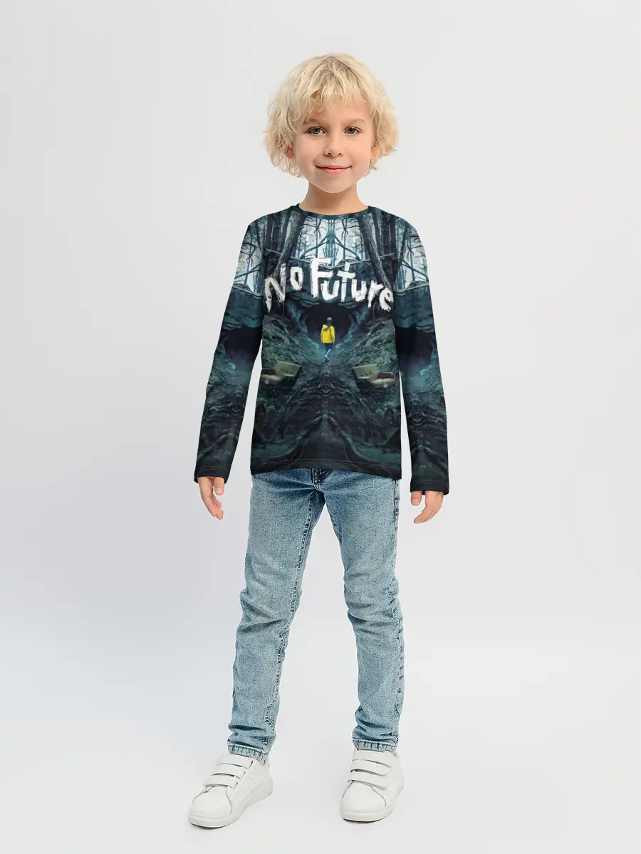 Детский лонгслив / ТЬМА - No Future