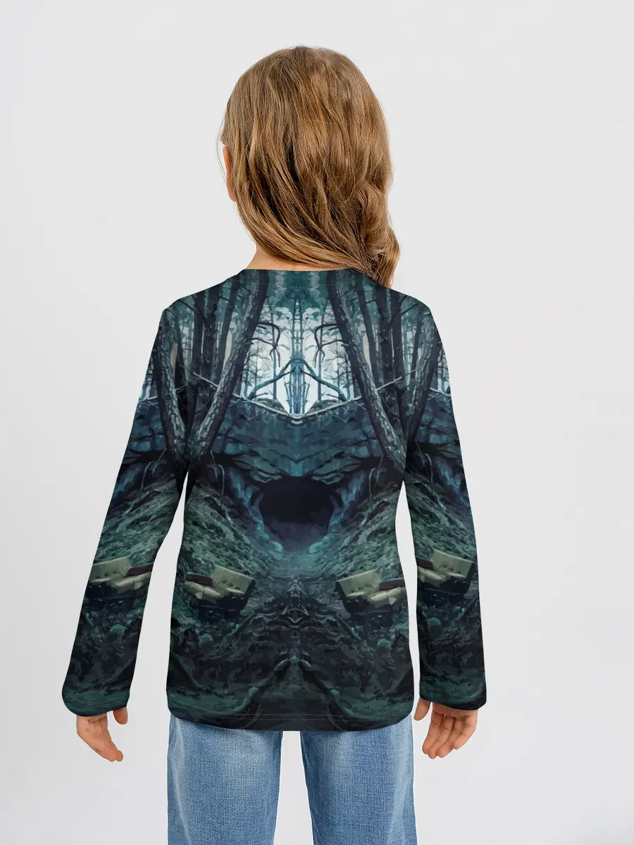 Детский лонгслив / ТЬМА - No Future