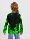 Детский лонгслив / ЗЕЛЁНЫЙ ОГОНЬ | GREEN FIRE