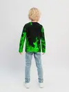 Детский лонгслив / ЗЕЛЁНЫЙ ОГОНЬ | GREEN FIRE