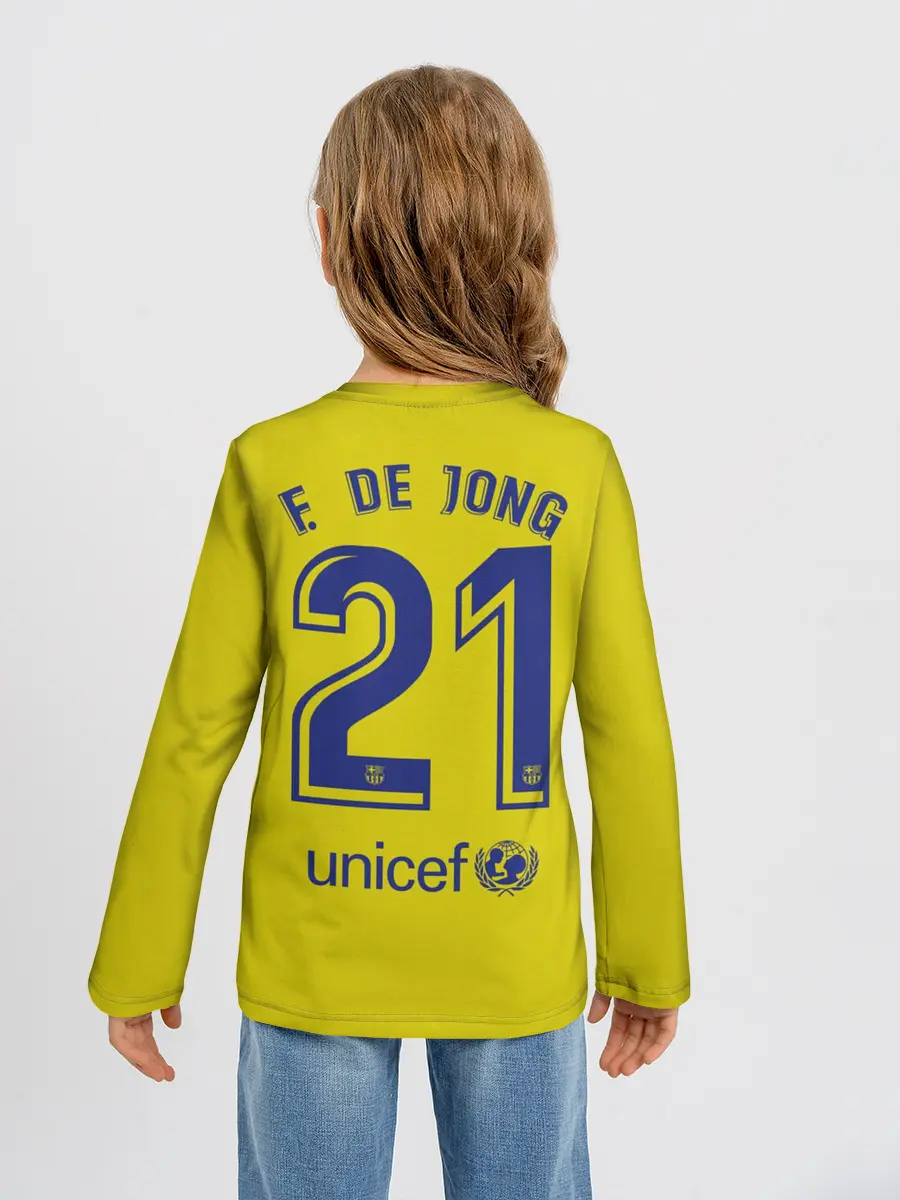 Детский лонгслив / De Jong away 19-20