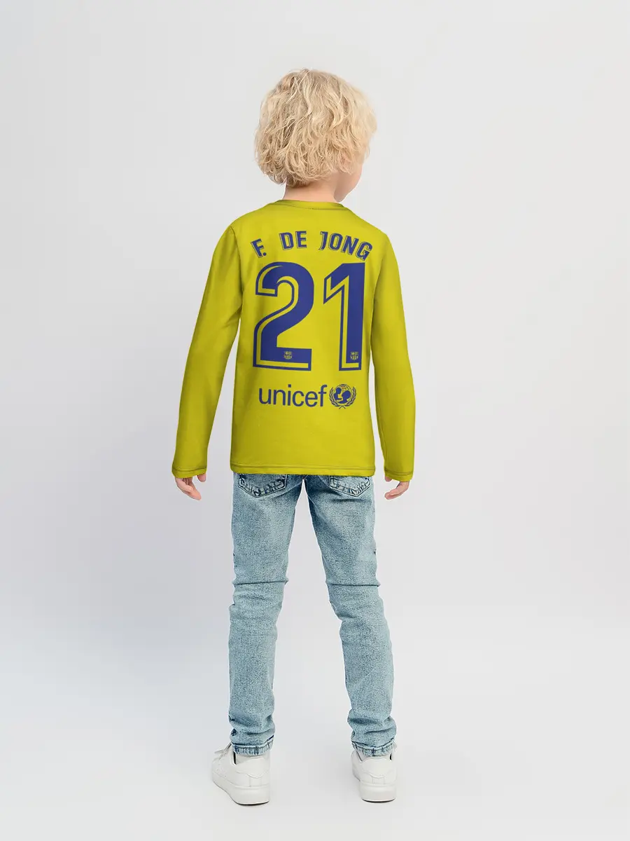 Детский лонгслив / De Jong away 19-20