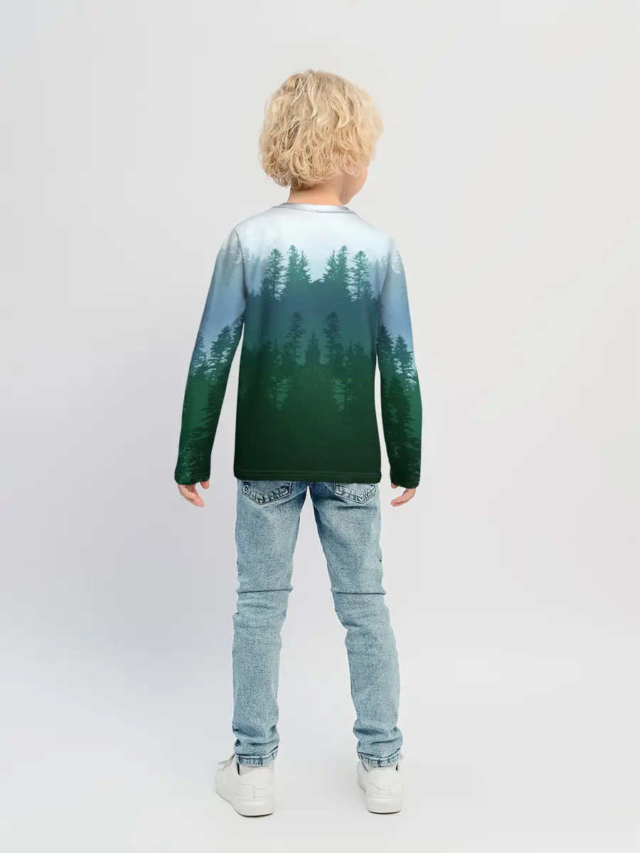 Детский лонгслив / Сибирь