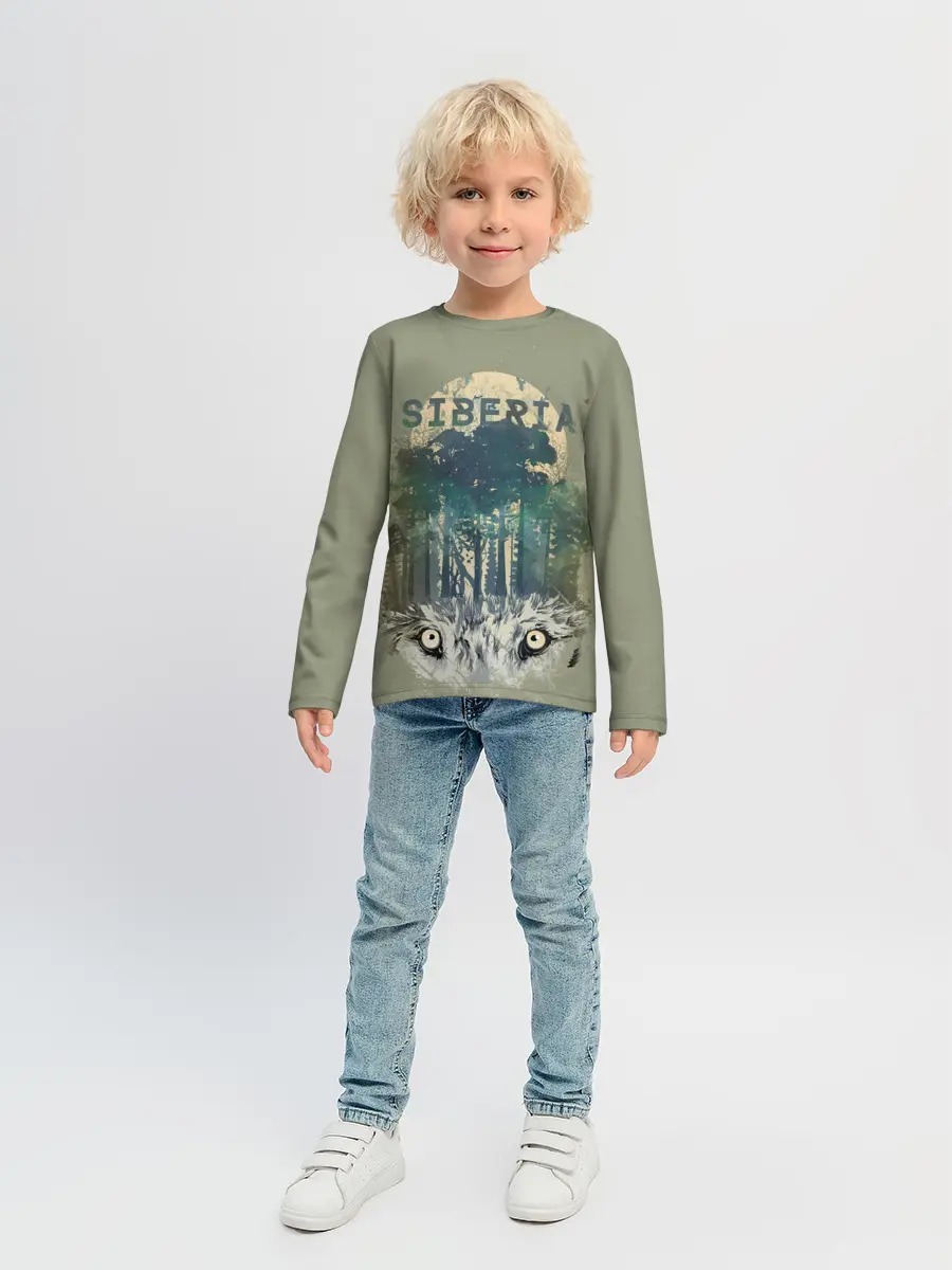 Детский лонгслив / Siberia