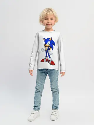 Детский лонгслив / Sonic