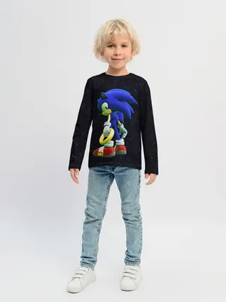 Детский лонгслив / Sonic