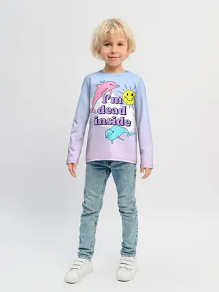 Детский лонгслив / Dead Inside