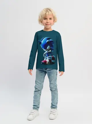 Детский лонгслив / Sonic