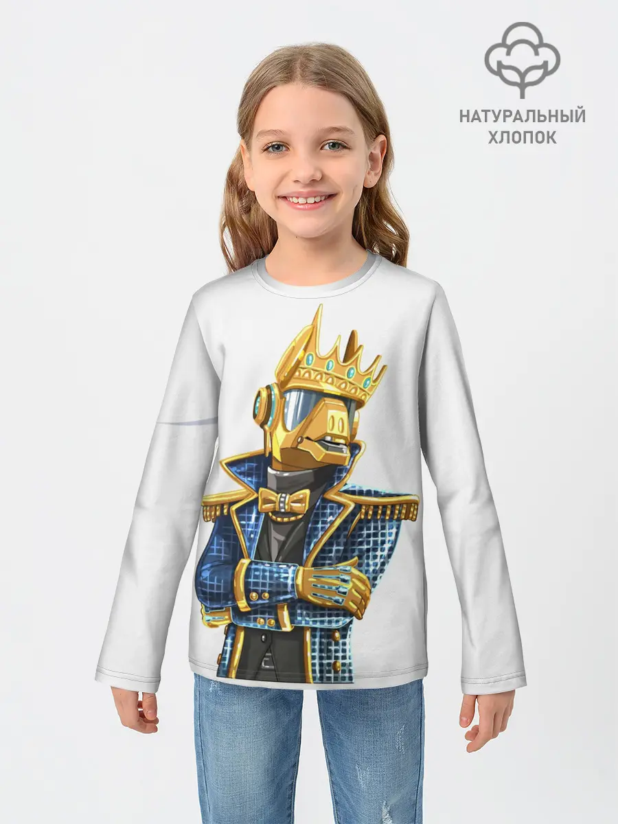 Детский лонгслив / ФОРТНАЙТ X