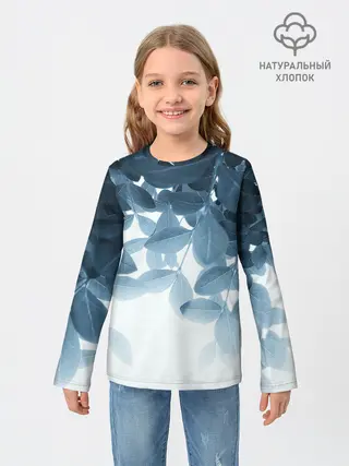 Детский лонгслив / Тропики