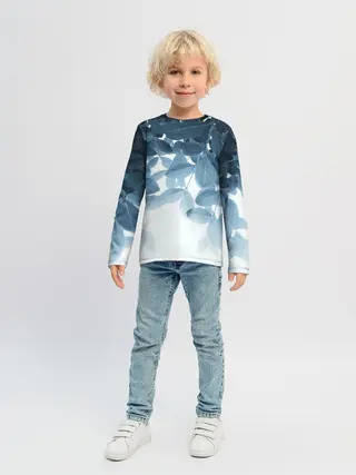 Детский лонгслив / Тропики